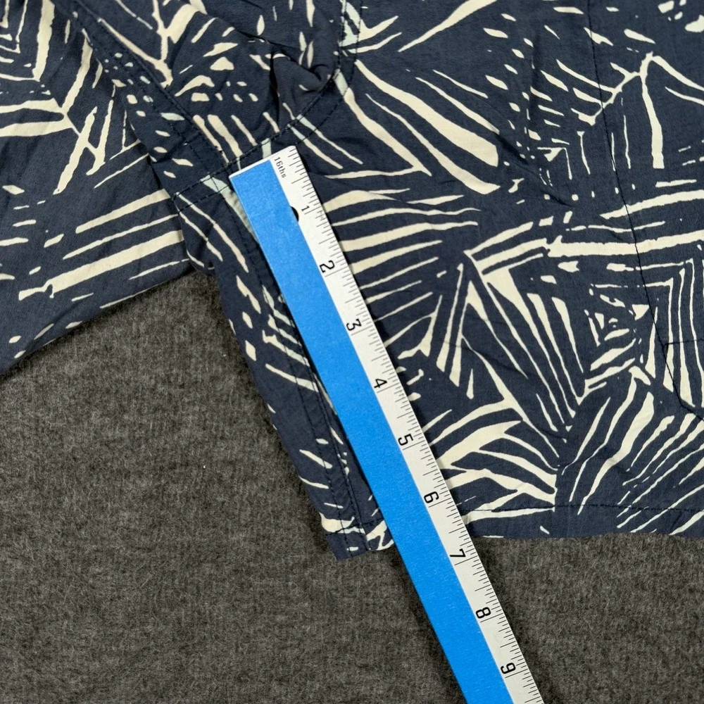 Patagonia Mens Large Blue Rain Fern Baggies Lined Swim Trunks Shorts 58034